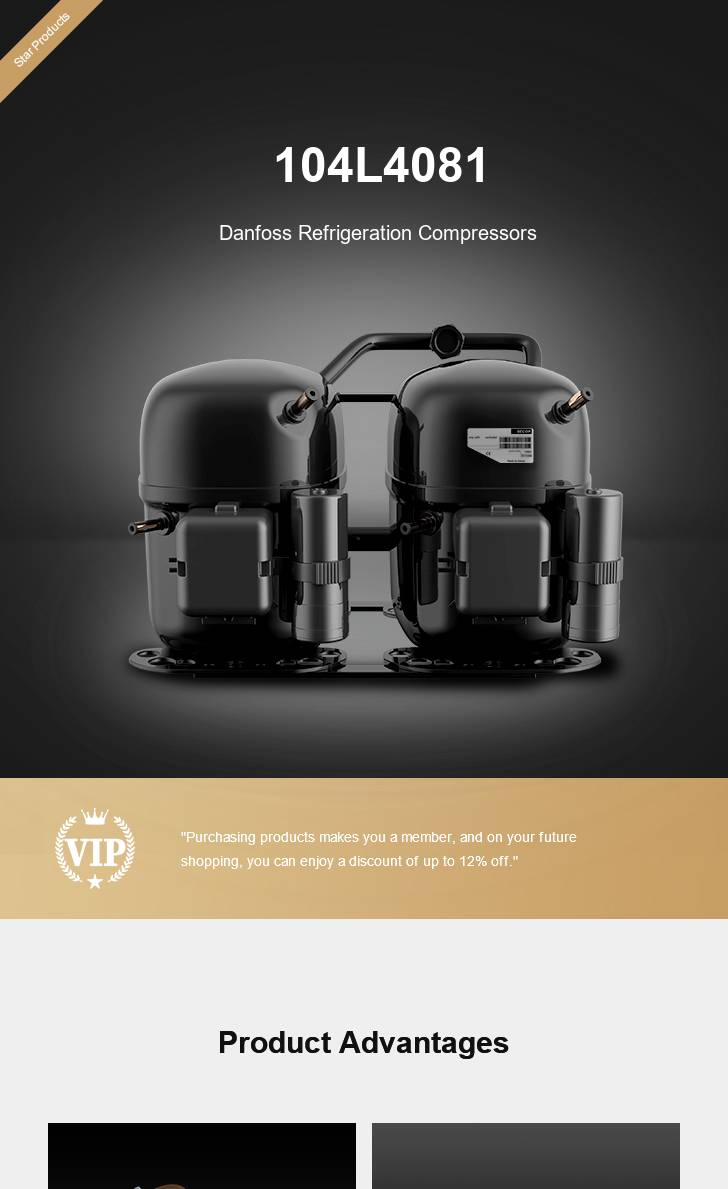 Danfoss Compressor 104L4081, technical parameters pdf, structure diagram